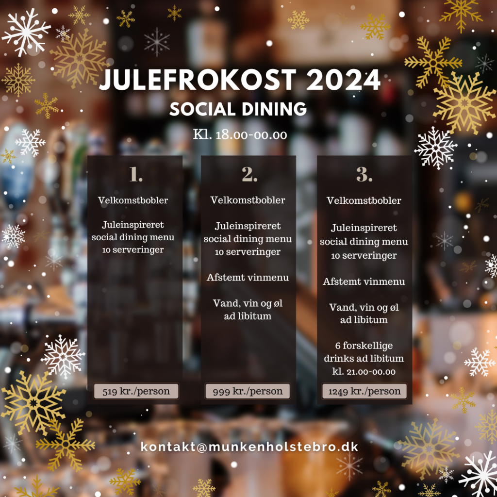 julefrokost tilbud 2024